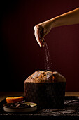 Panettone (Italian Christmas cake)