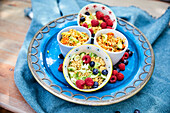 Two kinds of fruity couscous