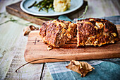 Meatloaf with feta cheese
