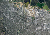 Mountain View, Santa Clara, California, USA, satellite image