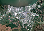New Orleans, Louisiana, USA, satellite image