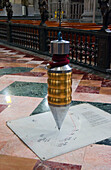 Foucault pendulum in Mexico City