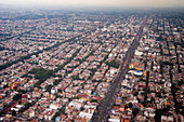 Mexico City from the air