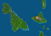 Malampa, Vanuatu, satellite image