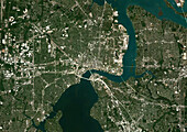 Jacksonville, Florida, USA, satellite image
