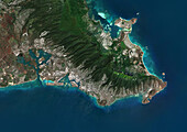 Honolulu, Hawaii, USA, satellite image