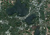 Madison, Wisconsin, USA, satellite image