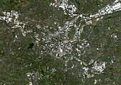 Birmingham, UK, satellite image