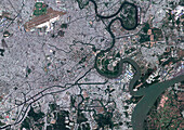 Ho Chi Minh City, Vietnam, satellite image