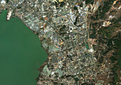 Kumming, China, satellite image