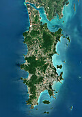 Phuket Province, Thailand, satellite image