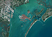 Venice, Italy, satellite image