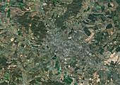 Kharkiv, Ukraine, satellite image