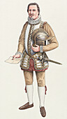 A Cornish gentleman c1600, illustration