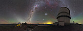 Red sprites, La Silla Observatory, Chile
