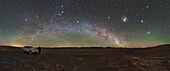 Atacama Desert at night, Chile