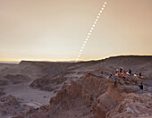 Partial solar eclipse, Atacama Desert, Chile
