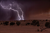 Lightening strike, Kalahari Transfrontier Park