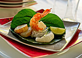 Spicy seafood salad (Thailand)