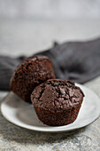 Vegan chocolate muffins