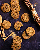 Snickerdoodle-Kekse mit Ingwer und Zimt