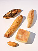 Verschiedene Brote