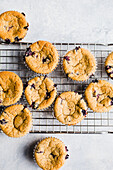 Almond flour blueberry muffins
