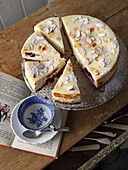 Bakewell cheesecake