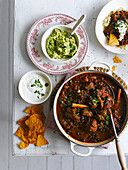 Chunky beef and black bean chilli