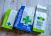 Recyclable and compostable prescription packaging