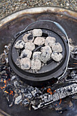 Cooking in the Dutch oven