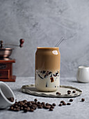 Coffee jelly drink - Japanese coffee jelly drink