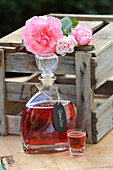 Rose liqueur for heart and soul