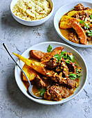 Lamb tagine with quince