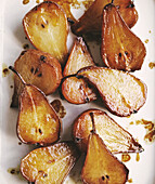 Caramelized pears