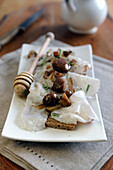 Lardo di Colonnata with chestnuts and honey