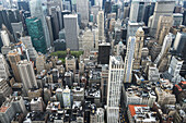 View From The Top Of The Empire State Building; New York City, New York, United States Of America