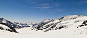 View Of Aletsch Glacier From Jungfraujoch; Bernese Oberland, Switzerland