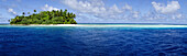 Ein abgelegenes Atoll der Marshallinseln; Republik der Marshallinseln