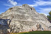 Struktur X, Becan, Maya-Ruinen; Campeche, Mexiko