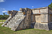 Plattform der Adler und Jaguare, Chichen Itza; Yucatan, Mexiko