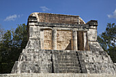Tempel des bärtigen Mannes, Chichen Itza; Yucatan, Mexiko