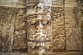 Tempel der Masken, Kohunlich Maya-Ausgrabungsstätte; Quintana Roo, Mexiko