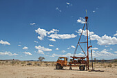 Alte Bohrinsel unbeaufsichtigt gelassen, Canon Roadhouse; Namibia