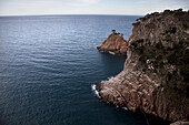 Cliff By The Sea; Costa Brava, Spain