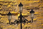 Street Lamps; Cartagena, Murcia Province, Spain