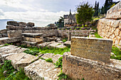 Schatzkammer der Sizilianer; Delphi, Griechenland