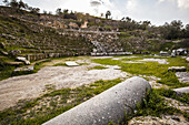 Amphitheater; Sebastia, Samaria, Israel