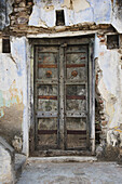 Old Wooden Door; Dharpatha Mal, Madhya Pradesh, India