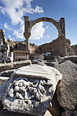 Pollio Fountain In Ancient Ephesus; Ephesus, Turkey